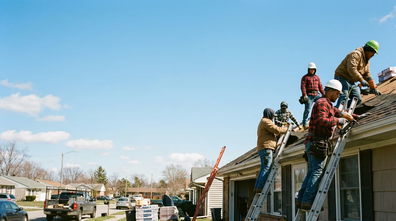 Roofing in Springbrook, WI near me